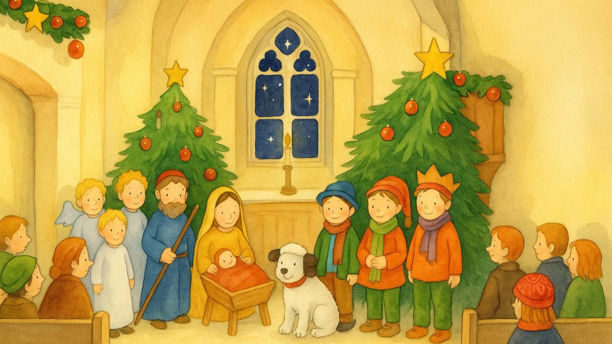 Einladung zum Krippenspiel 2025